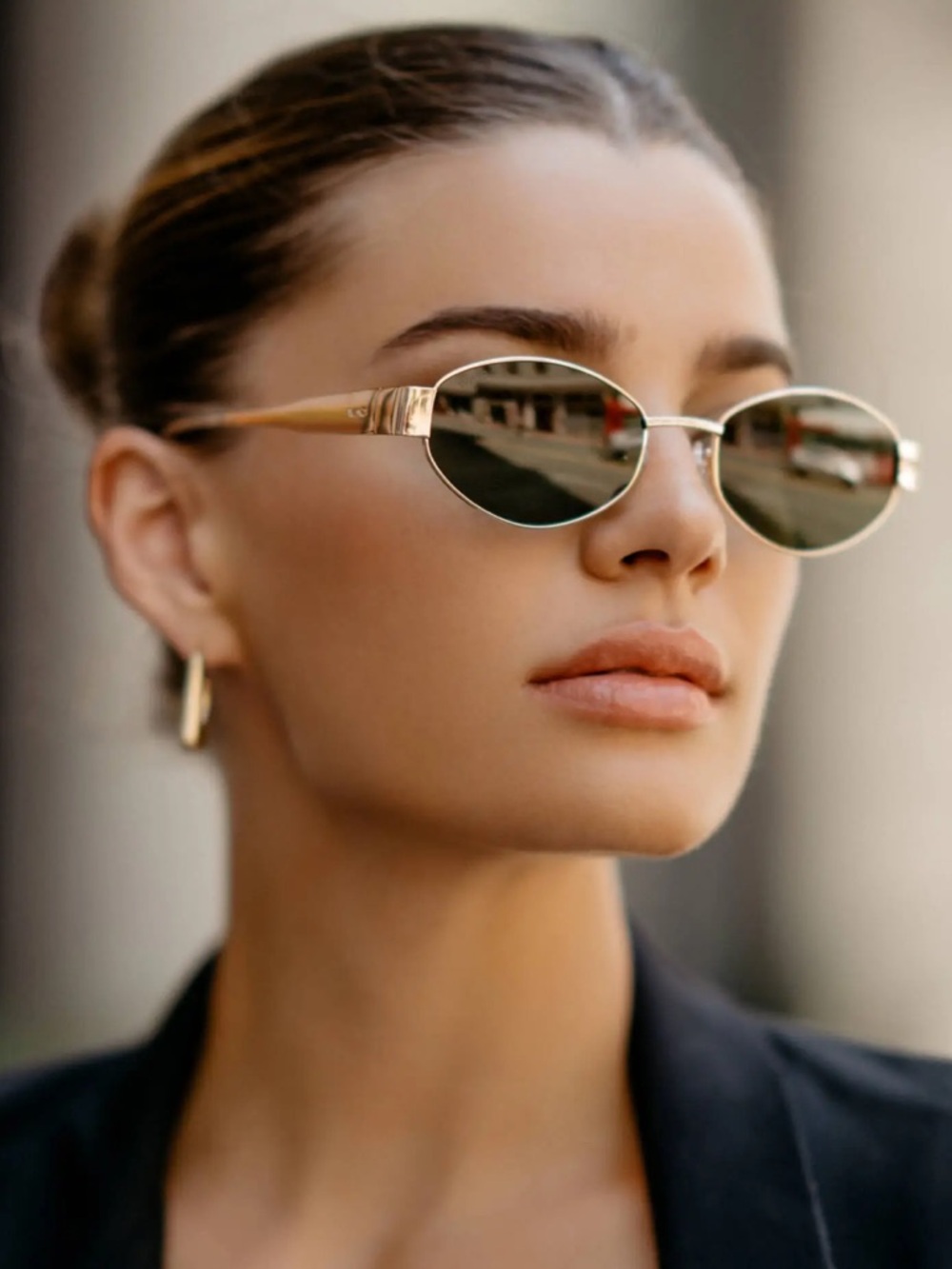 WMP Verona oval sunglasses